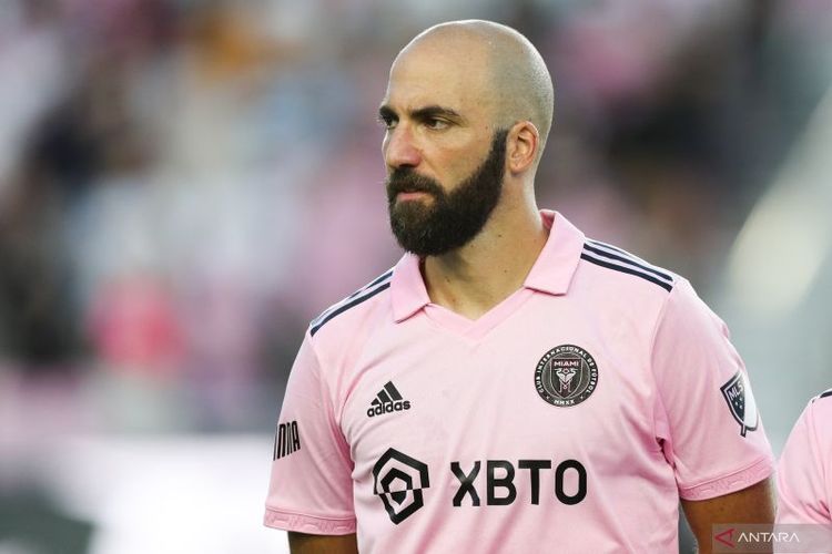 Higuain gantung sepatu usai 2 laga terakhir di kompetisi MLS