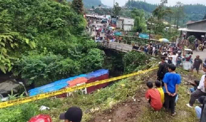 Penetapan Tersangka Kasus Kecelakaaan Bus di Wisata Guci Tegal