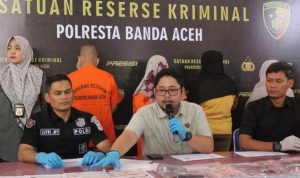 Polisi mengamankan pelaku praktik prostitusi online di Banda Aceh