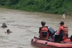 Tak kunjung ditemukan, pencarian korban tenggelam di Tangerang dihentikan sementara