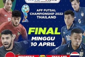 Live Streaming Final – Futsal Indonesia vs Thailand