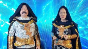 Inul Daratista pdan Adam suseno luncurkan film Black Adam