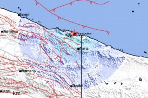 Gempa Magnitudo 5,5 Melanda Jayapura Membuat Warga Panik