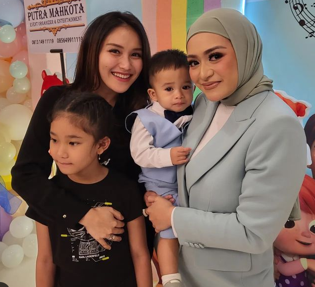 Ayu Ting Ting Senang Hadiri Acara Ulang Tahun Bersama Bilqis: Biasanya Sulit Sudah Makin Gede