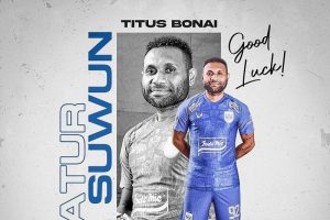 Titus Bonai di putus kontrak oleh PSIS Semarang