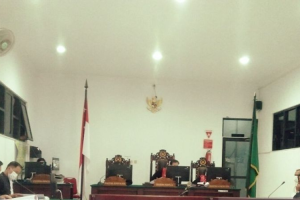 Terdakwa korupsi dana desa divonis empat tahun penjara
