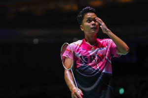 Ginting mundur dari Japan Open akibat cedera punggung