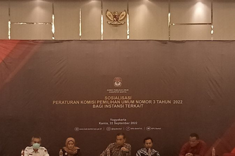 KPU Bantul petakan peran enam unsur untuk sukseskan Pemilu 2024