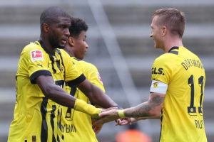 Borussia Dortmund curi tiga poin di markas Hertha Berlin