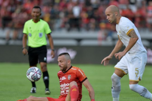 Bali United hajar Dewa United 6-0, Spasojevic cetak hattrick