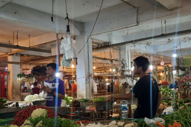 Kontribusi retribusi pasar di Tangerang capai Rp400 juta