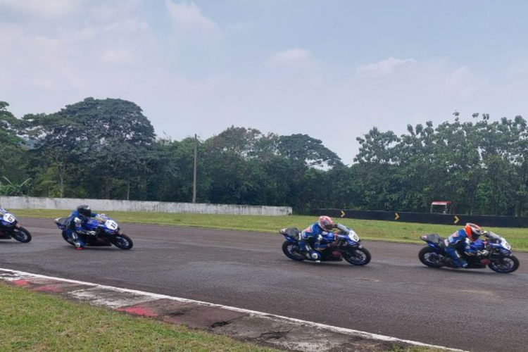 Pebalap di seri kedua Yamaha Sunday Race 2022 keluhkan Sirkuit Sentul