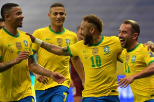 Brazil menang telak 5-1 atas Tunisia