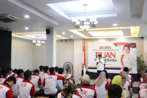 Relawan sosialisasikan bakal capres Puan dan Muhaimin di Sulsel