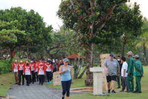 Wapres Ma’ruf Amin susuri pantai di Nusa Dua