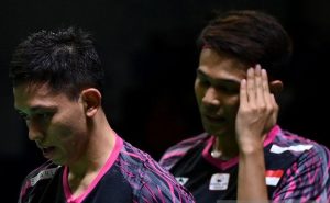 Semifinal Ganda putra di warnai wakil dari Indonesia dan Malaysia Denmark Open 2022