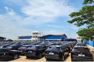 100 unit mobil BEV Toyota tiba di Bali untuk menyambut G20