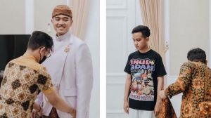 Gibran Pakai Kaos Inul-Adam Saat Fitting Nikahan Kaesang Pangarep dan Erina, Inul Daratista: Masya Allah