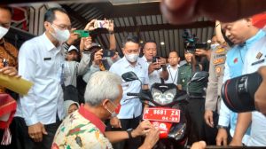 Ganjar Dorong PJ Bupati Pati, Terapkan Anti korupsi Di Tingkat Paling Bawah.