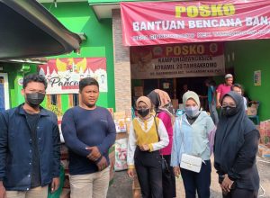 KMPP Yogyakarta Menerjunkan Sejumlah Relawan untuk Membantu Korban Bencana di Desa Sinomwidodo