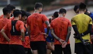 Pelatih Borneo Fc lakukan uji coba pemusatan latihan di Yogyakarta