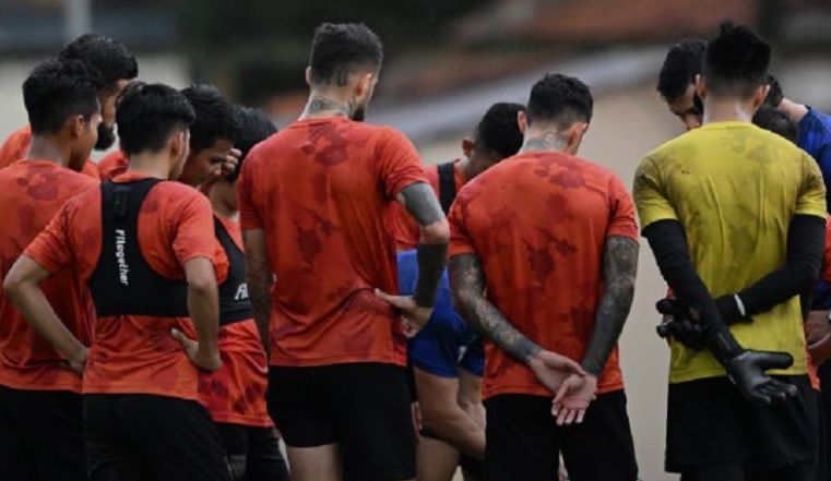 Pelatih Borneo Fc lakukan uji coba pemusatan latihan di Yogyakarta