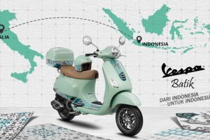 Vespa Batik Iwan Tirta Dikenalkan Piaggio di Indonesia