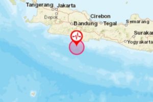 Minggu dinihari, gempa Pangandaran dirasakan hingga Sukabumi