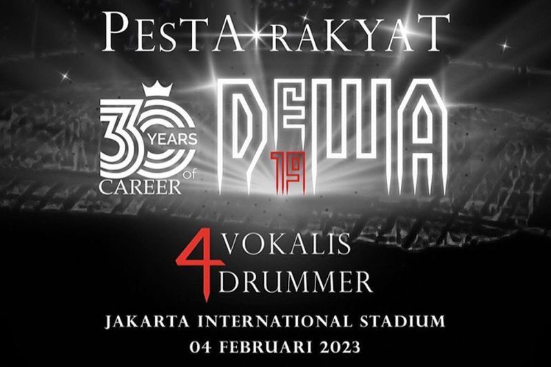 Pesta Rakyat 30 Tahun Dewa 19 digelar Februari, segini harga Tiket nya