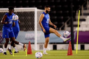 Karim Benzema tes medis usai kembali ikuti sesi latihan bersama Prancis di Piala Dunia 2022 Qatar