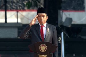 Jokowi pimpin upacara Hari Kesaktian Pancasila di monumen Pancasila Sakti