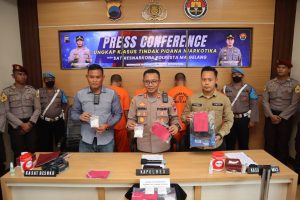 Polresta Magelang Ungkap Kasus Kepemilikan 0,5 Kg Sabu, 4 Orang Diamankan