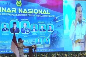 Prabowo minta TNI AU mempunyai pertahanan udara berbasis drone