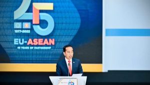 Pidato Presiden Jokowi : Tidak Boleh Ada Paksaan Dalam Kemitraan ASEAN-Uni Eropa