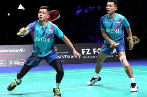 All Indonesia Final menjadi laga besar Fajar dan Rian di Denmark Open 2022