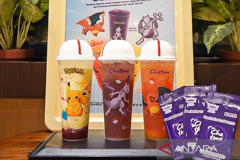 Chatime Terinspirasi Dari Charizard, Pikachu, Dan Mewtwo