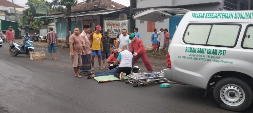 Pengendara Motor Tewas Di Tempat, Akibat Dilindas Bus