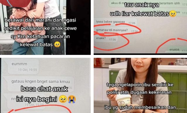 Seorang Anak Laporkan Ibu Kandungnya Sendiri Akibat Dimarahi Chat Vulgar Dengan Pacarnya