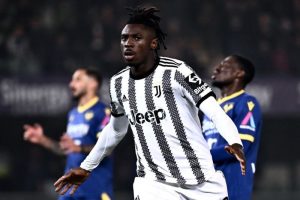 Gol tunggal Moise Kean mengangkat peringkat Juventus di liga Italia Srie A