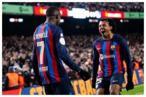 Ousmane Dembele Bangkit, Dan Jadi Pahlawan Barcelona di Camp Nou