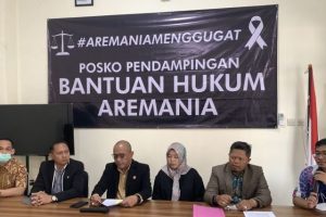 Aremania Kawal proses hukum tragedi Kanjuruhan