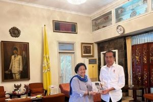 Jokowi dan Megawati bertemu di Batutulis selama dua jam