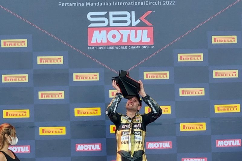 Sirkuit Mandalika menjadi sejarah buat Alvaro Bautista di WSBK Indonesia