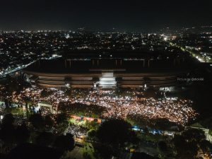 PSIM Menggelar Doa Bersama untuk Arema, dan di Hadiri PASOEPATI,PSS untuk mewujudkan MATARAM IS LOVE