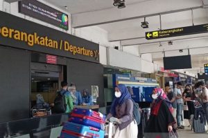 H-1 menuju Tahun Baru 2023, Bandara Halim Perdana Kusuma terpantau mereda