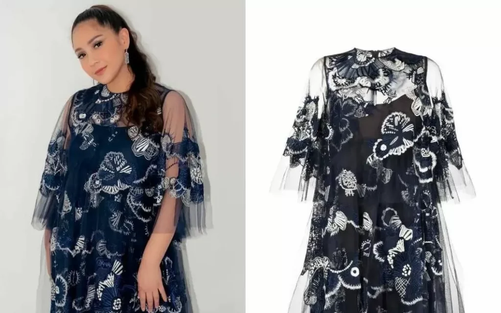 Nagita Slavina Pakai Dress Harga Rp 51 Juta,  Bisa Beli Rumah Kalau di Kampung Sebut Netizen