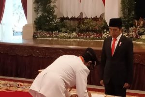 Pelantikan Gubernur dan Wagub DIY oleh Presiden Jokowi