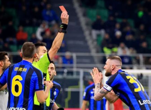 Liga Italia 2023, Inter Milan Keok Usai Bermain 10 Pemain