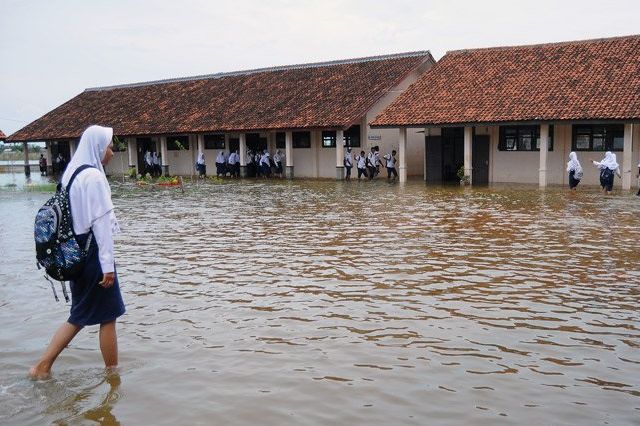 Badai vorteks penyebab hujan ekstrem di Jawa dan sekitarnya