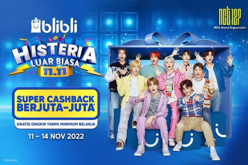 Kesempatanmu, Blibli “11.11” buka peluang kunjungi NCT World Korea